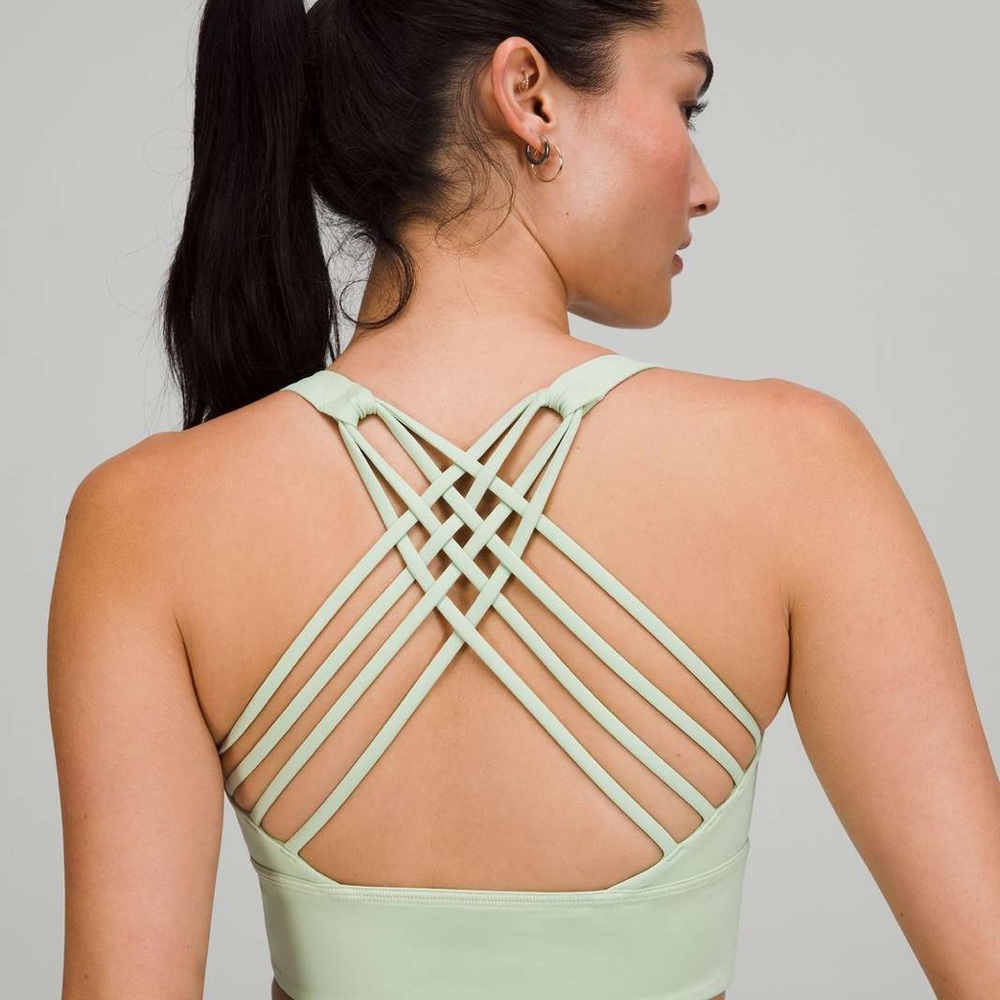 Free to be Wild Long Line Bra Creamy Mint